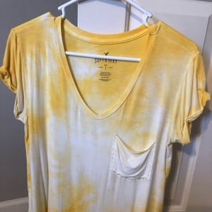Tie-dyed soft&sexy American Eagle shirt